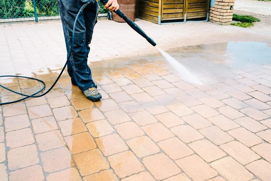 Driveway Pressure Washing To Restore Original Color in Jerome, ID